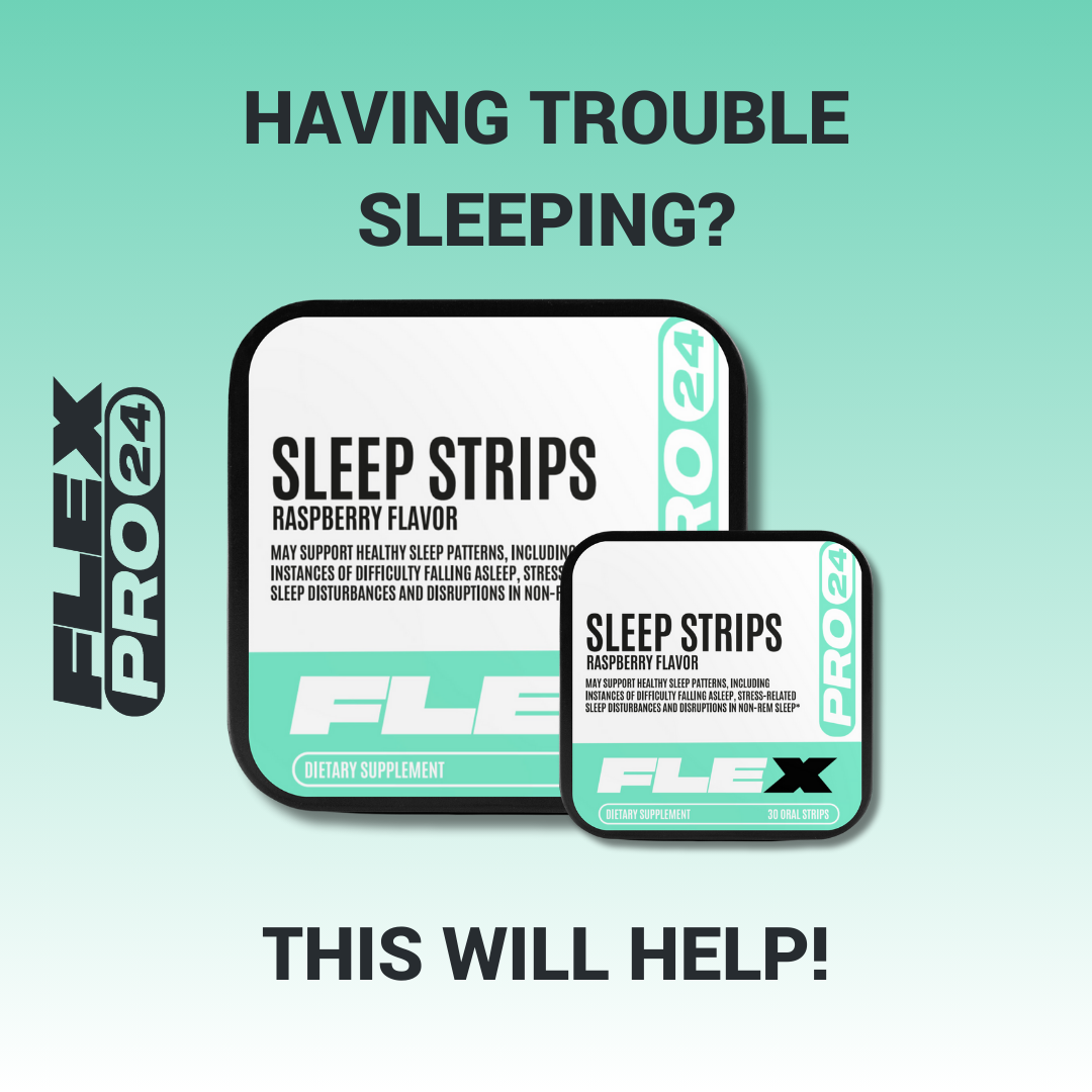 The Benefits of Natural Sleep Aids: Why You Should Try FLEXPRO24 Sleep Strips